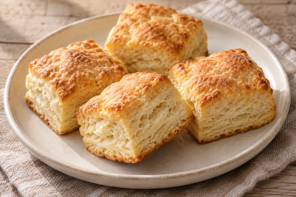 AI-generated serving inspiration for Small-Batch Buttermilk Biscuits